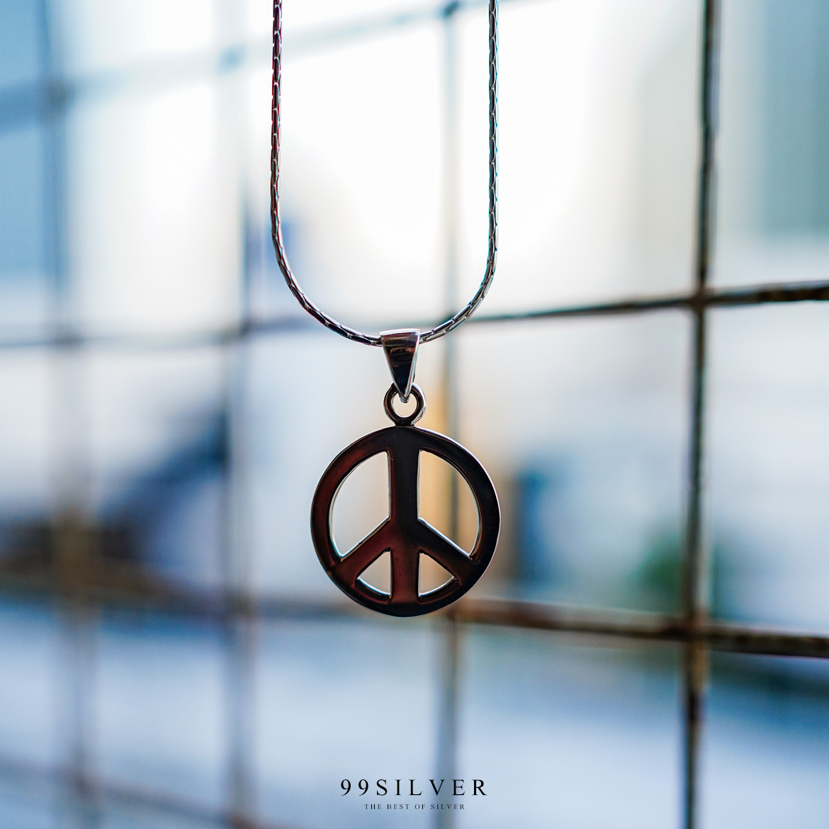 จี้สันติภาพ Peace สัญลักษณ์แห่งความสงบ สันติ และอิสระ